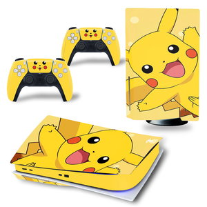 <strong>Custom</strong> Full Body Skin Sticker Protective Vinyl Decal Sticker Game Accessories for PS5 Disc Version Console and <strong>Controllers</strong> - Product Image 5