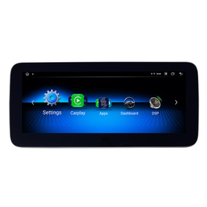 אנדרואיד 10 לABCESM GLA GLB <span class=keywords><strong>GLC</strong></span> GLE X V רכב ניווט מגע מסך Headunit סטריאו מערכת CarPlay רדיו