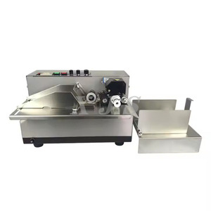 MY-380F Paper Cards Counter Solid Ink Roll Batch Number Expiry Date <strong>Coding</strong> Hot Stamping Machine Papers Empty Bags Sachets - Product Image 3