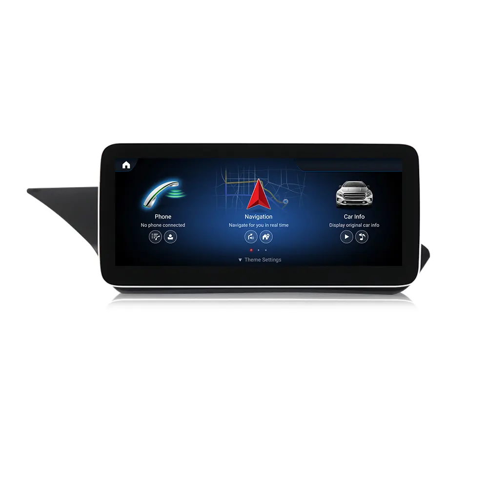 12.5 ''più Blu-ray Dello Schermo Anti-glare per Benz Classe E W212 2015 NTG 5.0 Android 9.0 4 + 64G di navigazione per auto di sostegno del giocatore 4G LTE