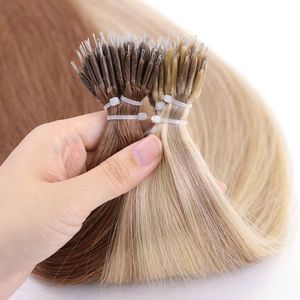 出荷するために読む20% 100pcs 12 "16" 20 "24" Mrshair Factory Wholesale virgin remy Brazilian nano tip hair extensions real <span class=keywords><strong>human</strong></span> hair