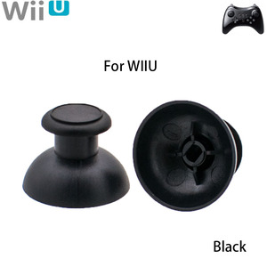 WiiU Pad จอยสติ๊กหมวก Wii U หมวกหัวเห็ด Wiiu ตัวควบคุมปุ่ม3D ชุดตรวจจับระยะไกลสีดำและสีขาว - Product Image 2