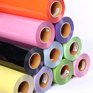 Giá tốt nhất truyền nhiệt Vinyl Roll-25m x 50cm, PU/PVC, bền và dễ dàng để cắt cho T-Shirt in ấn - Product Image 2