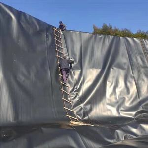 现代设计0.8毫米1毫米1.2毫米LDPE LLDPE HDPE土工膜，用于高尔夫球场现场基材防水隔离层 - Product Image 4