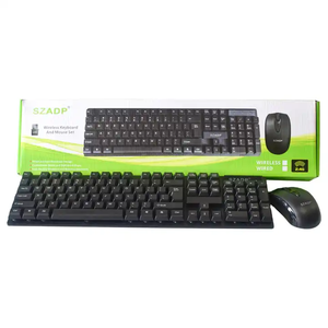Teclado inalámbrico con tapa flotante de silicona, trípode ajustable de 24HZ, teclado con cable USB con interfaz SUB compatible con OEM - Product Image 1