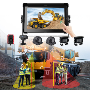<strong>CAN</strong> <strong>Bus</strong> Fleet Management <strong>Display</strong> 10.1&quot; Heavy Duty Touchscreen AI Driver Fatigue &amp; Blind Spot Detection Oil Waterproof 6CH Screen - Product Image 1