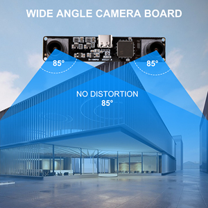 ELP 1080P 60FPS yüksek hızlı Mini kamera 4MP Sychronization çift Lens geniş açı M9 M12 montaj 3D VR endüstriyel USB Webcam - Product Image 3