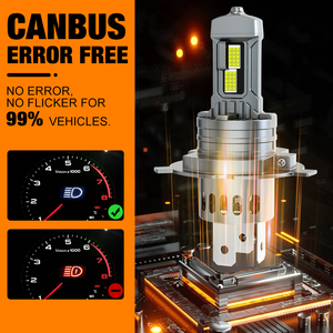 Cắm Và Chơi 12V <span class=keywords><strong>80W</strong></span> <span class=keywords><strong>LED</strong></span> Xe Đèn Pha H7 Tự Động Đèn Pha Bóng Đèn H4 H11 9005 Hb3 9006 Hb4 2 Năm Bảo Hành Cho Hiệp Định - Product Image 5