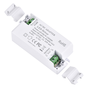 Fuente de alimentación LED para tira de luces LED, transformador de voltaje constante de 12v, 24W, 12v y 2a, protección de aislamiento de entrada/salida - Product Image 1