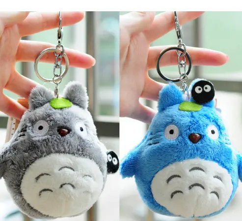 CPC Mini 10cm benim komşu Totoro peluş oyuncak yeni Kawaii Anime Totoro anahtarlık oyuncak dolması peluş Totoro bebek