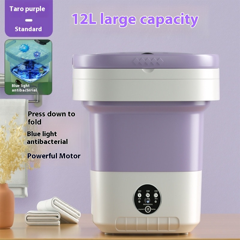 Taro Purple 12L Luz Azul Esterilización Deshidratación Spin Dry Timer