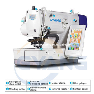 <strong>Computer</strong> Direct Drive Flat Head Keyhole Machine Automatic Buttonhole Machine Industrial Straight Eye Flat Eye Machine