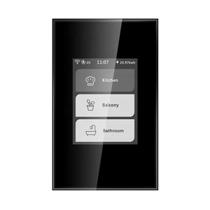 Yeni lanbon L8 anahtarı 5 modeli 1 akıllı wifi anahtarı LCD dokunmatik ekran otel ev kullanımı 1/2/3gang akıllı ev anahtarı asla çevrimdışı - Product Image 1