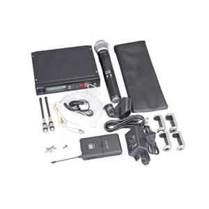 Fabrika SLX24 style SM 58 profesyonel kablosuz mikrofon sistemi performans SLX kablosuz mikrofon Debra ses - Product Image 1