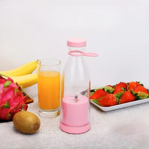 Kişisel elektrikli karıştırıcılar plastik sıkacağı Mini buz şişesi Blender ev USB meyve sıkacağı bardağı makinesi taşınabilir meyve suyu - Product Image 3