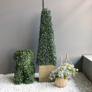 Artificial <strong>Tree</strong> Plant Tall Faux Large Garden <strong>Trees</strong> Artificial Green Plants - Product Image 4