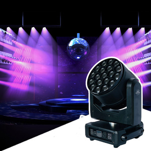 עסקה ישירה הובילה אור ראש נע אור 19*15w/30w/40w לשטוף קיר קרן אור הוביל אפקט אור השלב