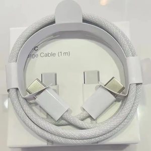 ZEZK USB-C tip-c kablo örgülü hızlı şarj kablosu USB-C veri toptan Apple iPhone 13 14 15 max pro veri kablosu - Product Image 1