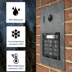 Smart Video Doorbell With Color <strong>Camera</strong> Release Lock or Gate Remotely Via App <strong>Monitor</strong> Video <strong>Intercom</strong> <strong>System</strong> - Product Image 4
