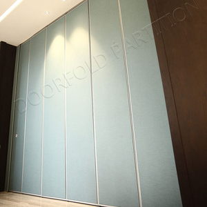 Pantalla divisora plegable con aislamiento acústico altamente secreto, Partición de espacio de pared fija para distinguir la pared operativa de la sala de conferencias - Product Image 1