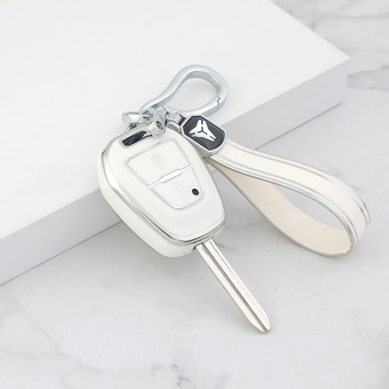 A White + Keychain