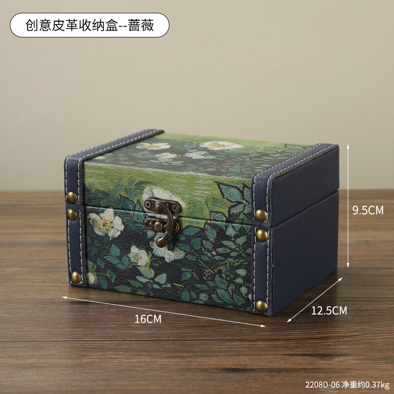 2208D-06-18PU Storage Box - Rose