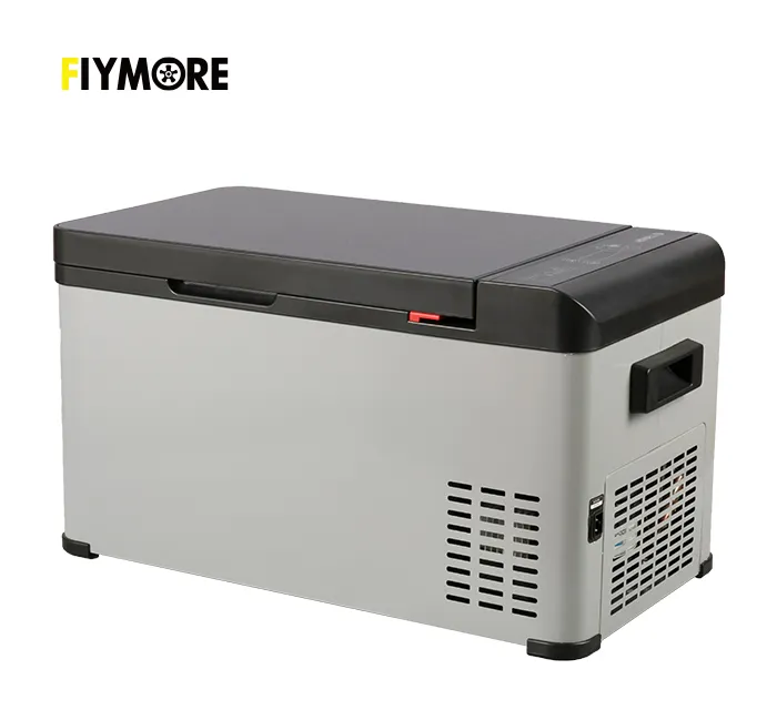 Mini compressor portátil para geladeira, mini compressor dc 12 v/24v para acampamento