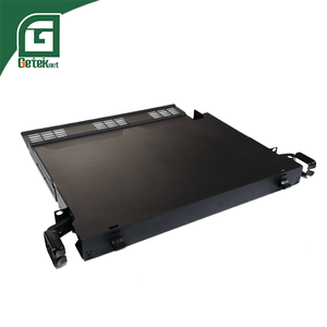 GETEKnet ODM Patch Panel Rack 144 fibra 1U * 19 "MPO Marco de distribución de fibra óptica Panel de conexión de centro de datos Odf 144 Core F.o