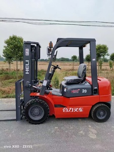 HELI 2トンフォークリフトISUZUエンジン付き中古フォークリフトHELI X-20