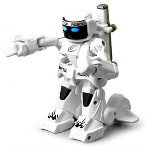 Robot eléctrico Musical de Control remoto de 2,4G, juguete de lucha para niños, Robot de combate DIY hecho de plástico - Product Image 3
