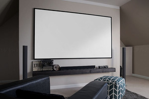 92&quot;-150&quot; zero Edge <strong>Fixed</strong> <strong>Frame</strong> Projection <strong>Screen</strong>/home Cinema Projector <strong>Screen</strong> - Product Image 4