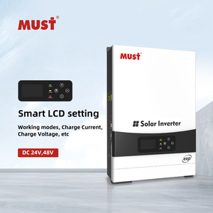 MUST 6kw Off Grid 48v Hybrid Inverter Wifi Solar Inverter 6000 Watts Dual <strong>Output</strong> and <strong>Input</strong> Solar Hybrid Inverter - Product Image 1