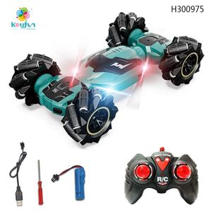 2.4GHz Remote <strong>Control</strong> Stunt <strong>Car</strong> One Click Twist Assembly <strong>RC</strong> Vehicle <strong>with</strong> Lights Toy for Kids and Adults Great Hobby Gift - Product Image 6