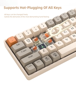 Wolf Trail GK65 Wireless 2.4G Mechanical <strong>Keyboard</strong> PC <strong>Notebook</strong> Wired Gaming <strong>Keyboard</strong> - Product Image 3