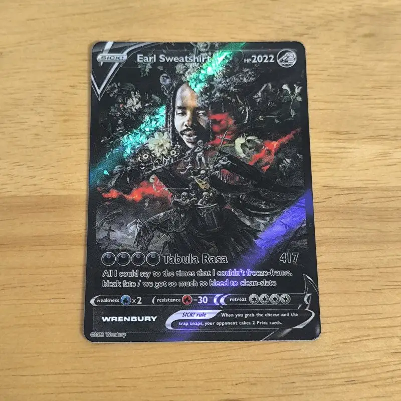Özel holografik kart oyunu ticaret oyun kartları baskı tcg sihirli kart