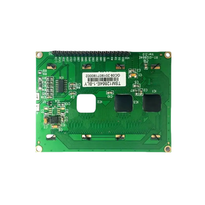 128x64 modulo Display grafico monocromatico COB LCD blu STN negativo trasmissivo 128X64 moduli LCD grafico a matrice di punti - Product Image 6