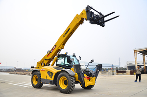 XCMG resmi XC6-3514K inşaat Telehandler 14m çin kullanılan küçük 3.5 Ton kompakt teleskopik Handler makinesi fiyat - Product Image 2