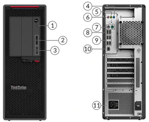 Torre ThinkStation P620 para gráficos complejos por ordenador y simulaciones de fluidos. - Product Image 6