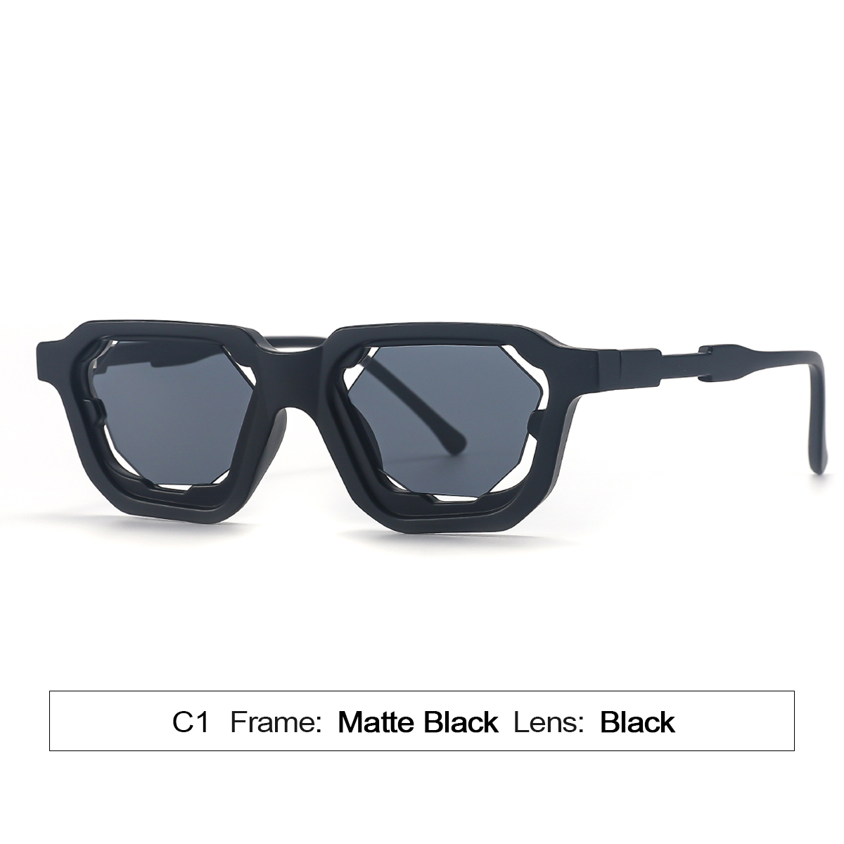 C1 Matte Black/Black