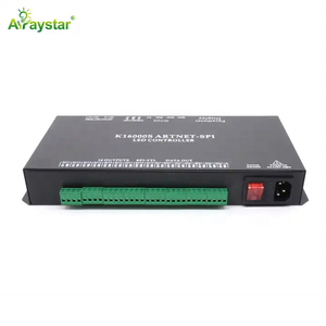 SPI LED pixel programable 16 canales K16 Artnet Controlador LED con tarjeta SD para tira de luz LED Digital e iluminación de escenario - Product Image 6