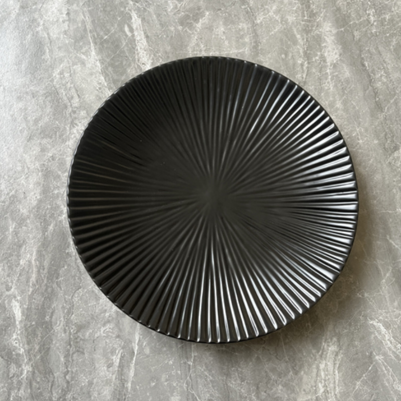 Disco aurora negro mate de 9 pulgadas