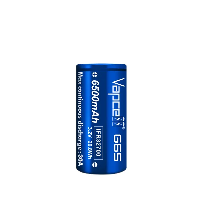 Vapcell 32700 G65 6500mAh 30A 3,2 V lifepo4 IFR32700 las células de las baterías para herramientas de aparatos electrodomésticos