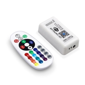 APP-Steuerung WiFi RGB LED Mini-Controller 12V 24V Wireless 24Key RF-Fernbedienung LED-Steuerung Für LED-Licht leisten Smart Lighting - Product Image 1