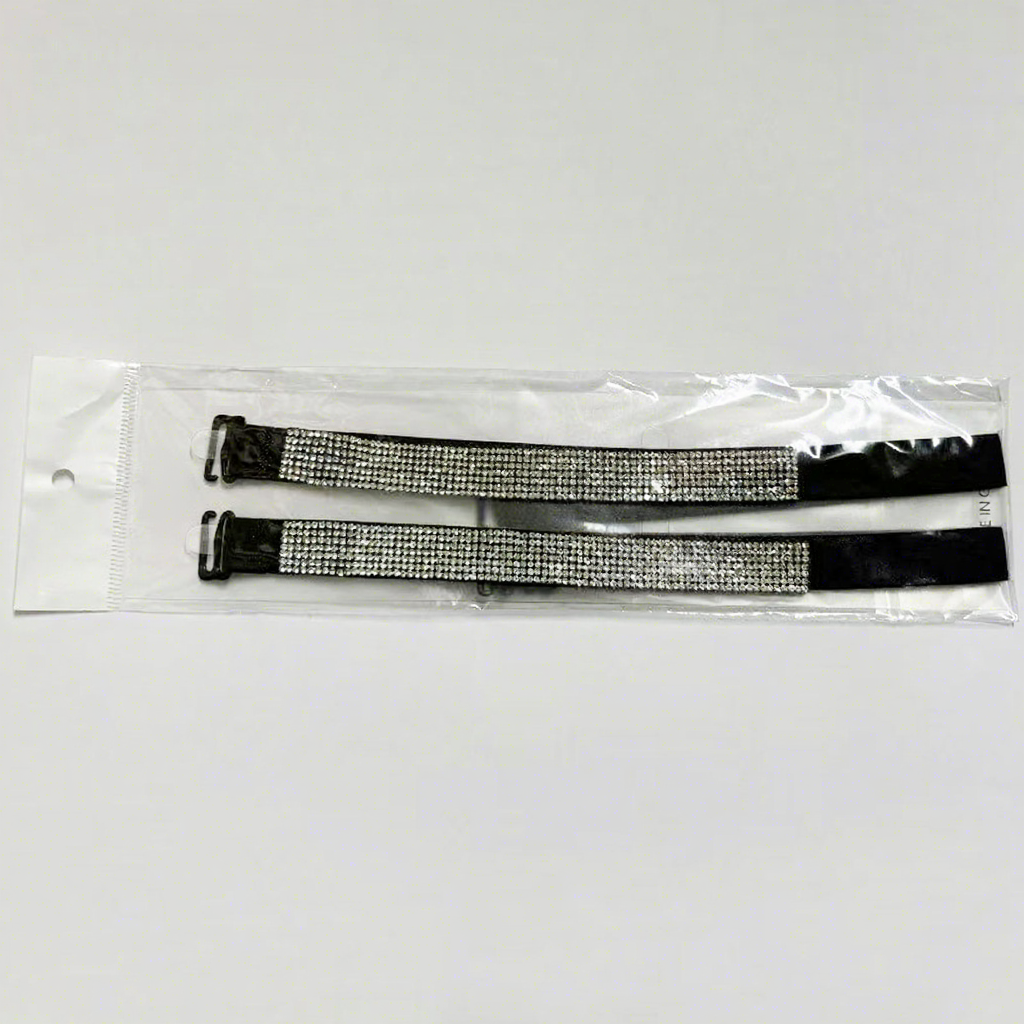Bandoulière Gypsophila diamant-noir