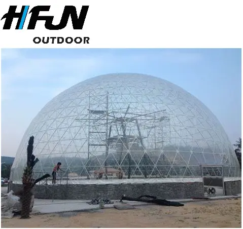 2022 Trong Suốt Nhựa Glamping Khách Sạn Dome Tent Đối Với Geodesic Domes