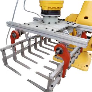 Robot paletizador Manipulación de carga y descarga brazo robótico Grúa apiladora de cuatro ejes y seis ejes brazo robótico