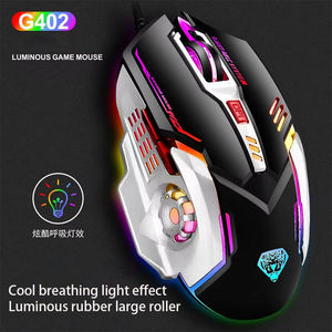 Commercio all'ingrosso mouse da gioco con cavo luminoso eSport mouse meccanico accessori per computer macro programmazione mouse a sei tasti - Product Image 5