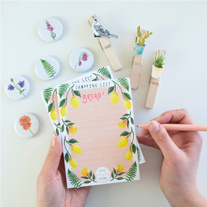 Bloc de notas con impresión personalizada, libreta pequeña con diseño de limón - Product Image 4
