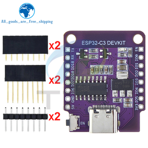 TZT Wemos D1 Mini ESP8266 ESP32 ESP32-C3 ESP32-C3-MINI-1-N4 seri WIFI + Bluetooth CH340G ESP8684 Arduino için geliştirme kurulu