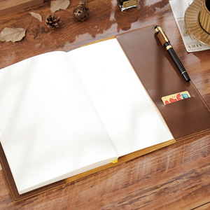 B5, тетрадь в твердом переплете из натуральной воловьей кожи - Product Image 2